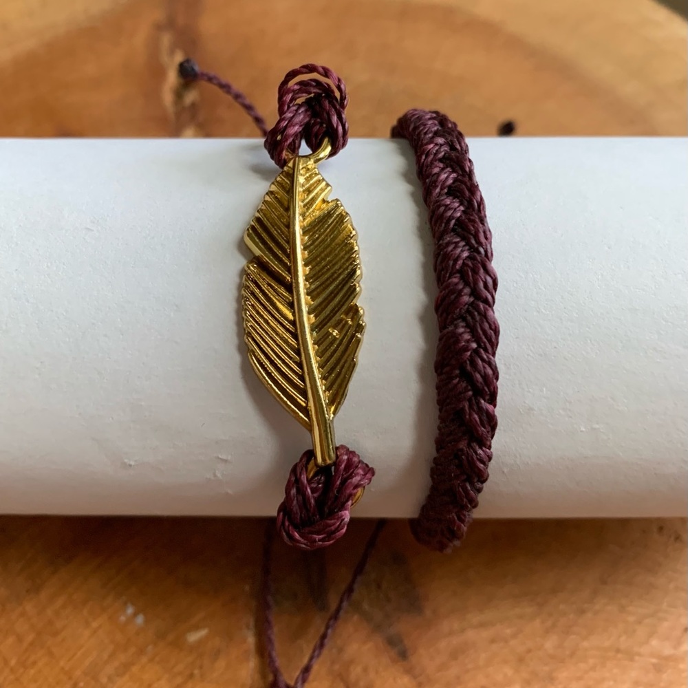 Pura Vida 2 pack Burgundy